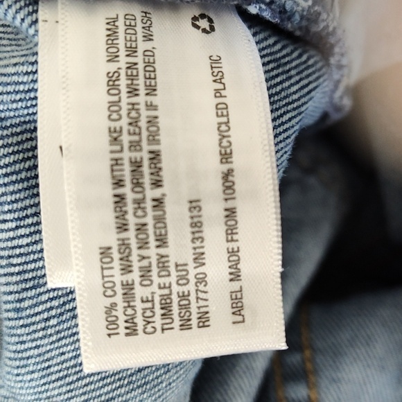 NWT universal thread Boyfriend Patched jeans high waist 2 - Picture 6 of 7